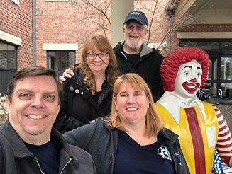 Team FOB with Ronald McDonald